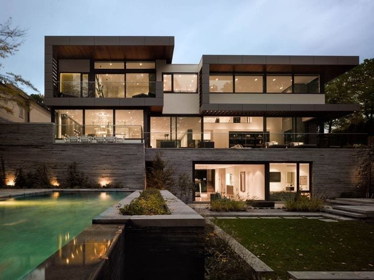 5 Gorgeous Luxury Modern Home Designs